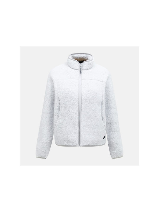 Bluza damska PEAK PERFORMANCE Wildrush Pile Jacket biała
