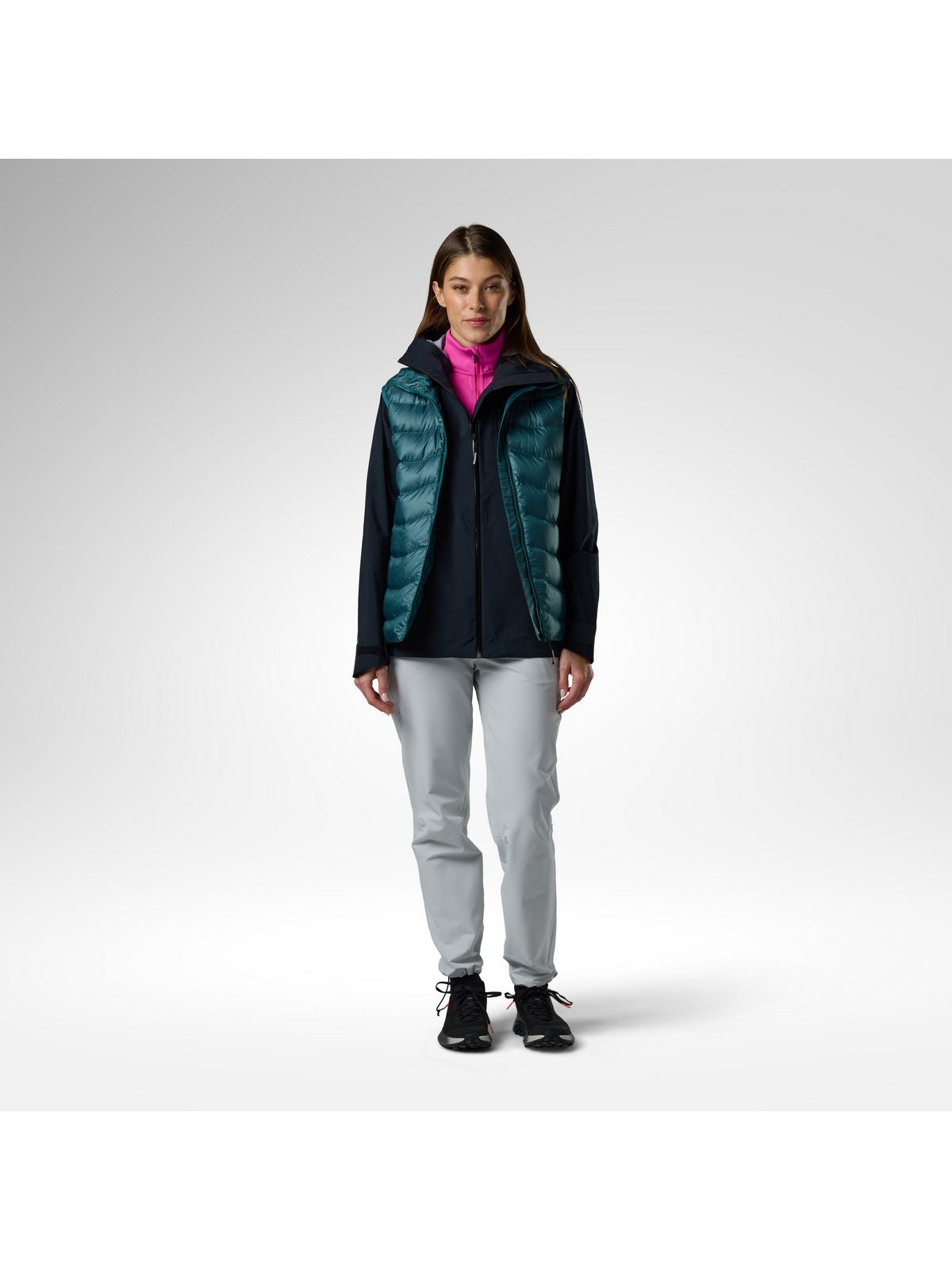 Kamizelka damska ROSSIGNOL W Verok Down Vest zielona