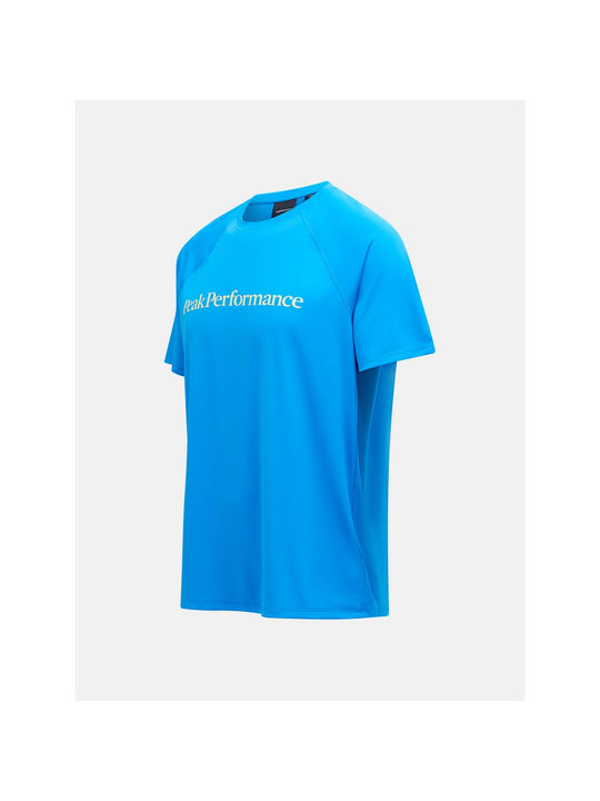 Koszulka męska PEAK PERFORMANCE Active Tee Men niebieska - Adventure Sports
