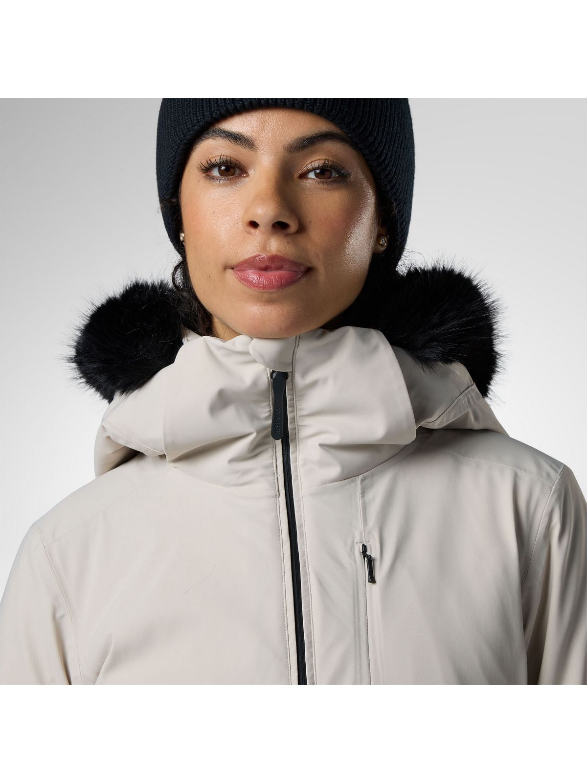 Kurtka narciarska damska ROSSIGNOL W Snowdazzle Insulated Ski Jkt szara