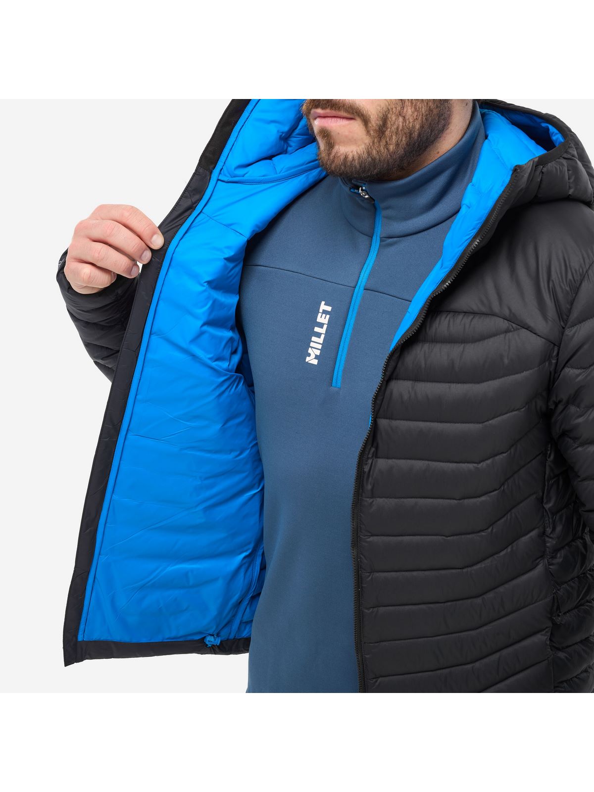Kurtka męska MILLET Evole Light 700 Hd M czarna