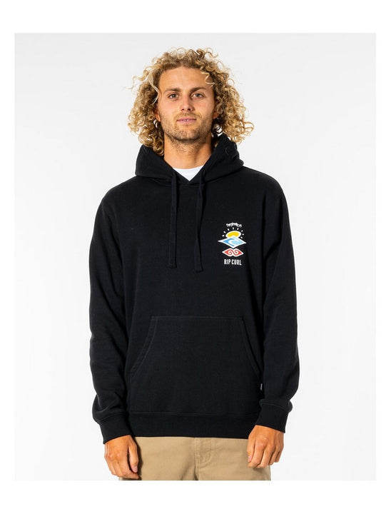 Bluza RIP CURL Search Icon Hood czarny
