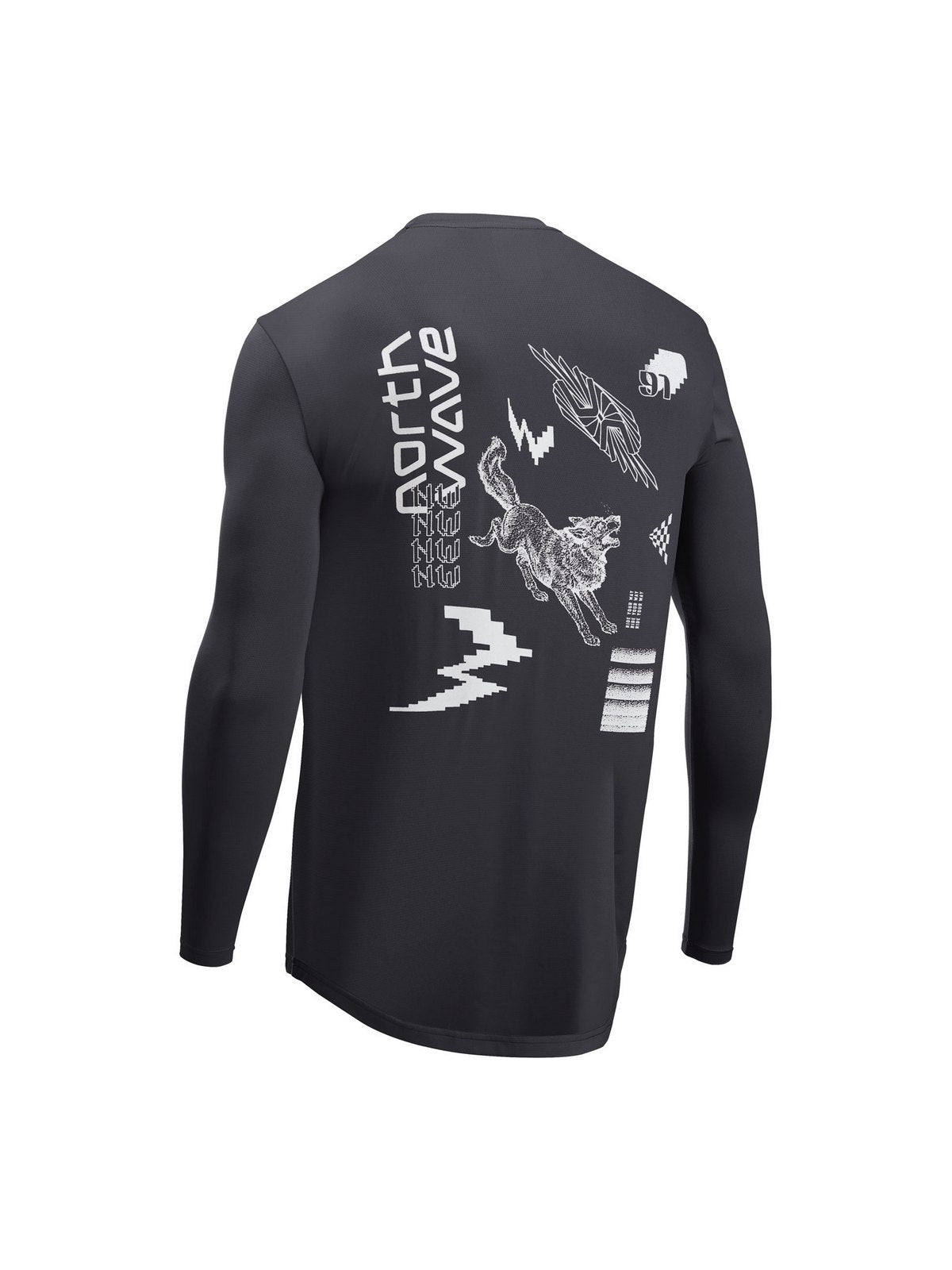 Koszulka rowerowa NORTHWAVE Xtrail Jersey LS czarny - Adventure Sports