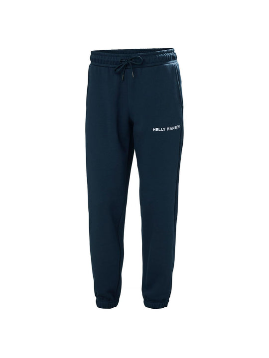 Spodnie dresowe męskie Helly Hansen Cotton Fleece Pant granatowy - Adventure Sports
