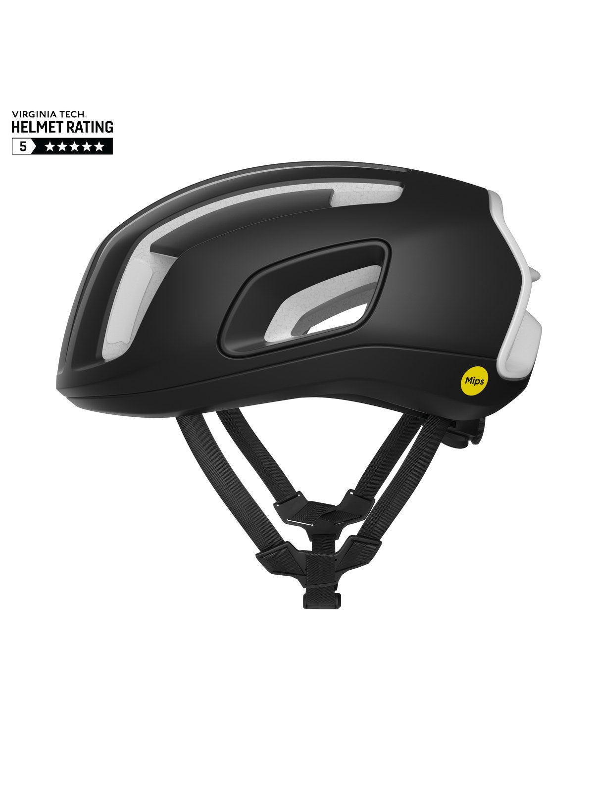 Kask rowerowy POC Cytal czarno biały