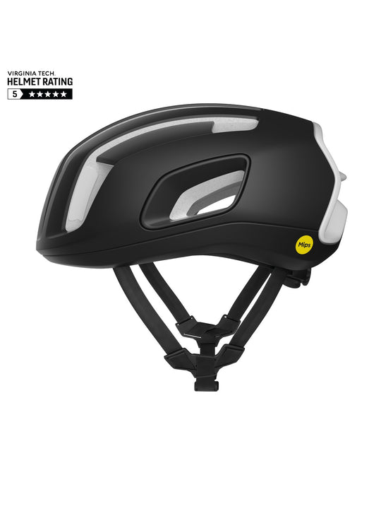 Kask rowerowy POC Cytal czarno biały
