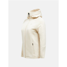 Bluza z kapturem damska PEAK PERFORMANCE W Rider Essentials Zip Hood piaskowa
