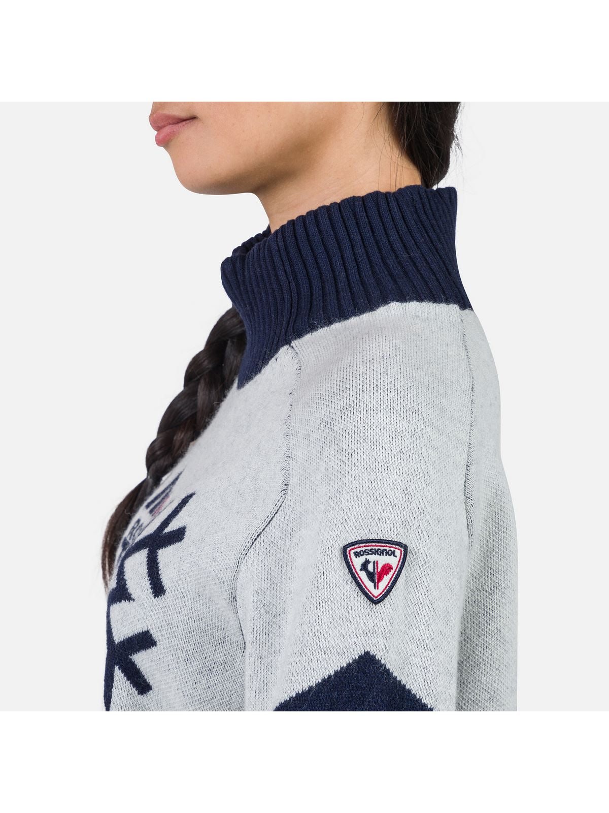 Sweter Rossignol W Cieloalto Tn granatowy - Adventure Sports