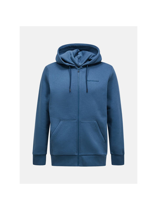 Bluza PEAK PERFORMANCE Original Small Logo Zip Hood Men niebieski
