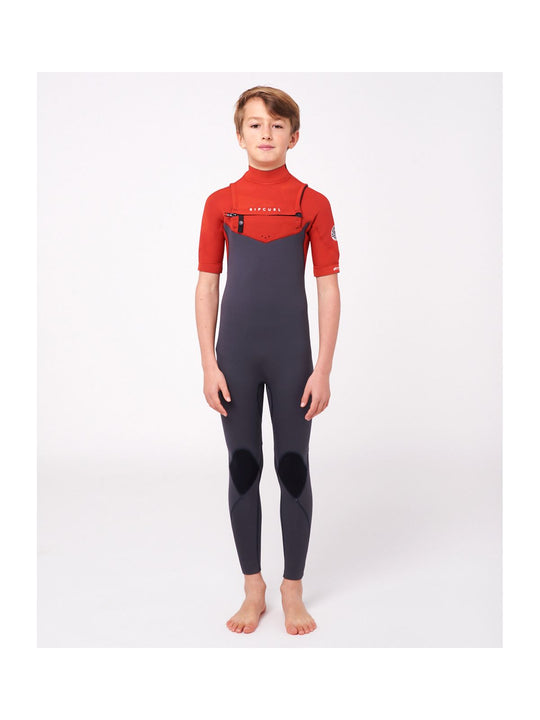 Chłopięca Pianka surfingowa RIP CURL Boys D/Patrol Cz Ss 22Gb czerwony - Adventure Sports

