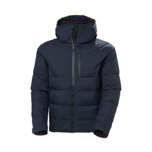 Kurtka narciarska męska HELLY HANSEN KVITFJELL RACE PUFFY JACKET granatowa

