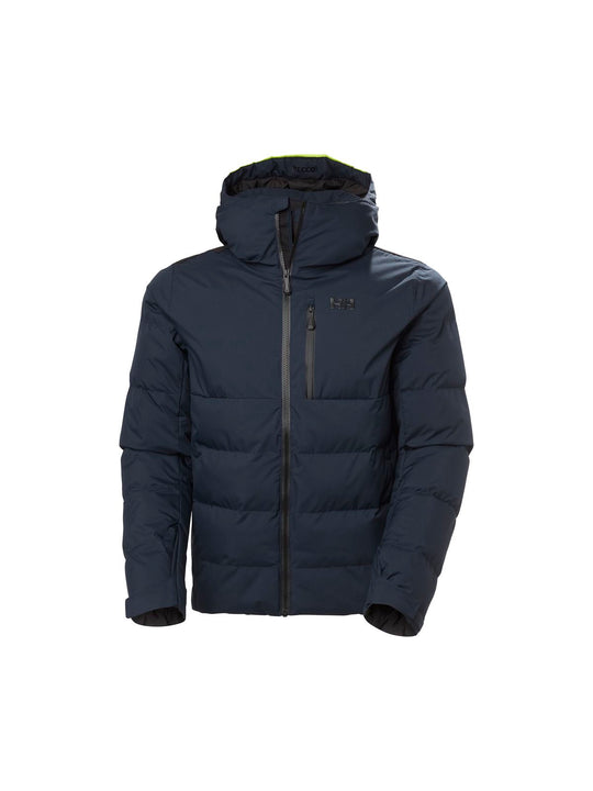 Kurtka narciarska męska HELLY HANSEN KVITFJELL RACE PUFFY JACKET granatowa
