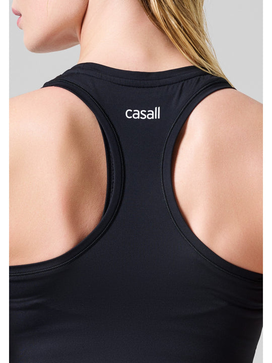 Koszulka damska CASALL Essential Racerback Tank kolor czarny
