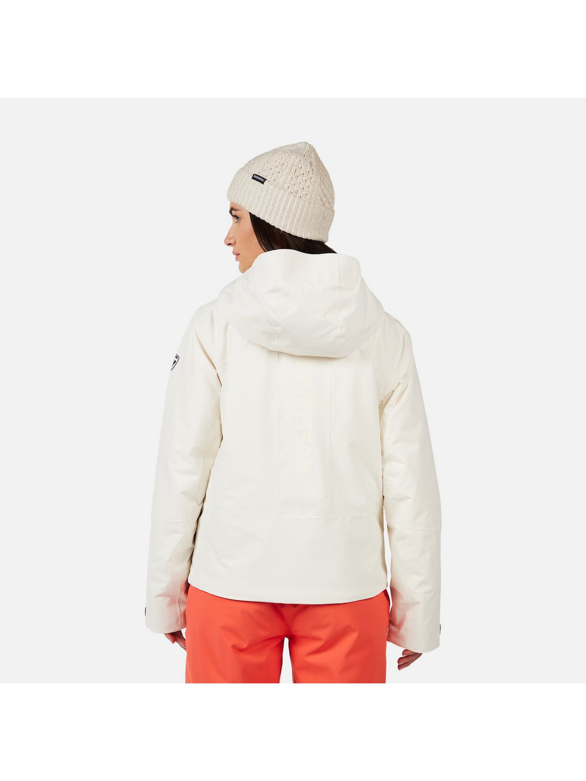 Kurtka narciarska damska ROSSIGNOL W ROCHRUN INSULATED JKT biała