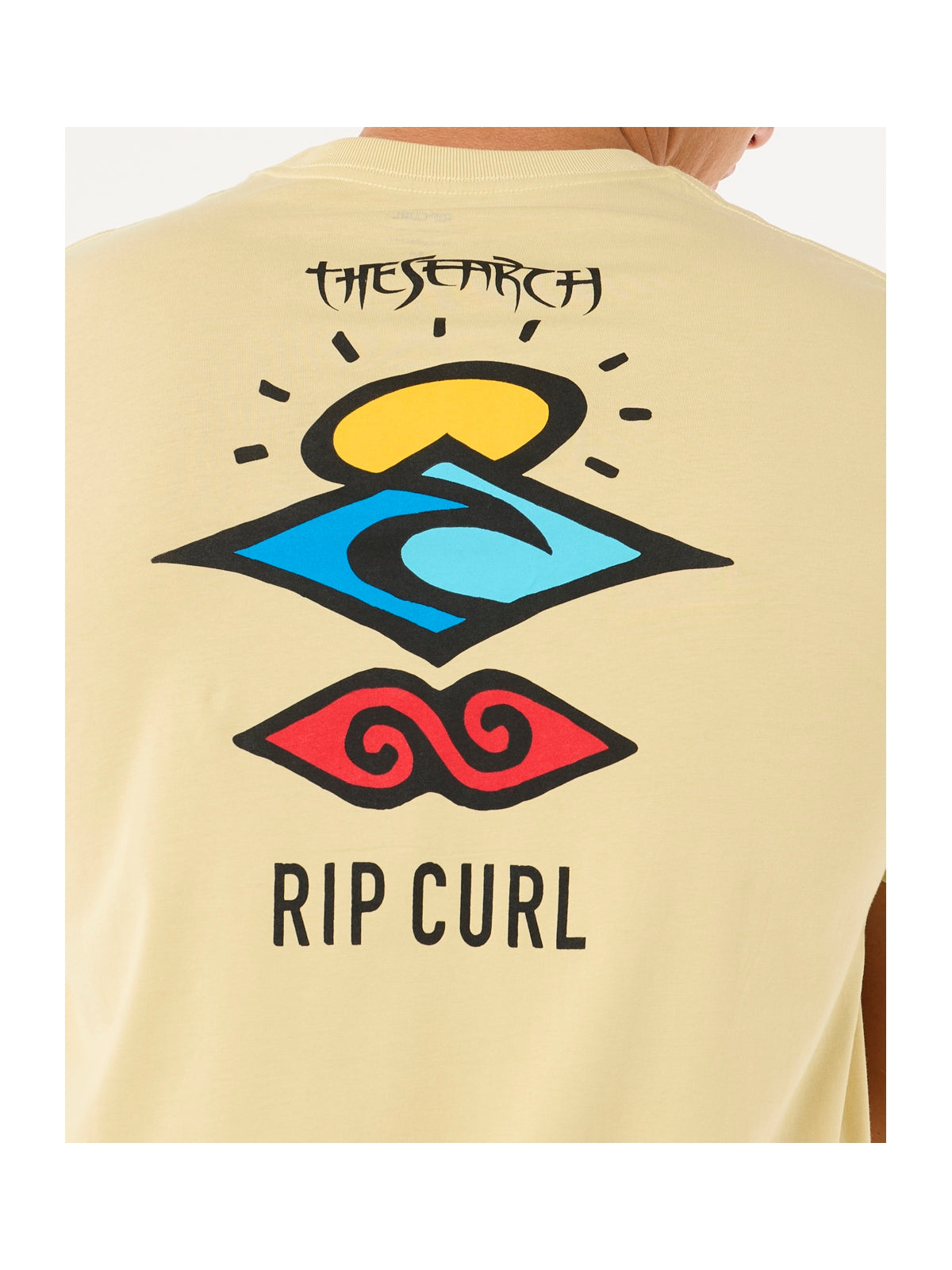 Koszulka RIP CURL Search Icon Tee turkusowy