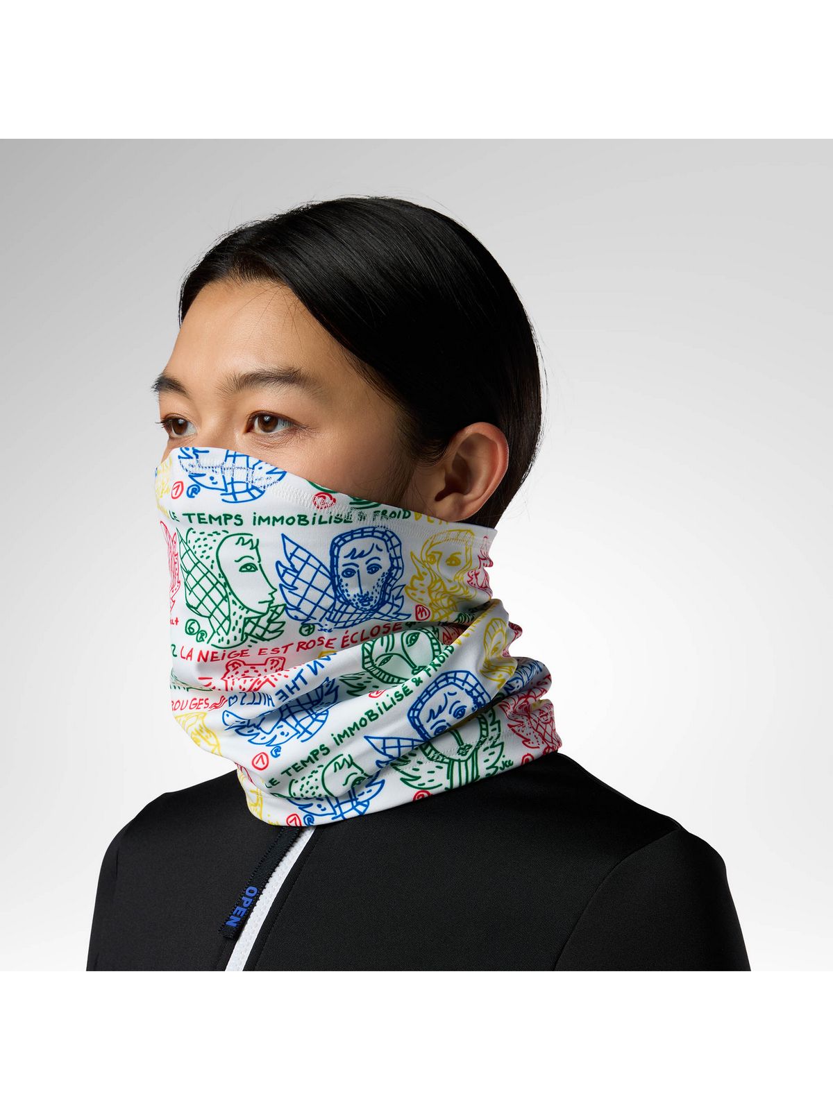 Kominiarka ROSSIGNOL W Jcc Neck Warmer multikolor