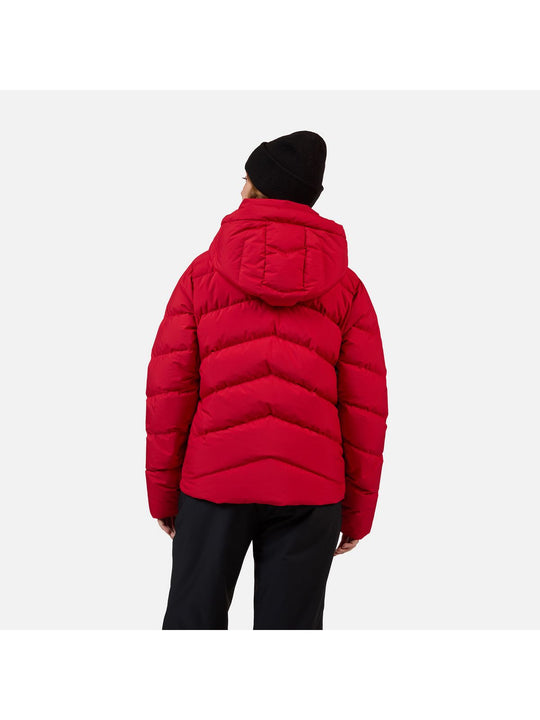 Kurtka narciarska damska ROSSIGNOL W WISPILE RIPSTOP DOWN JKT czerwona
