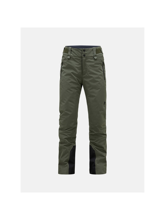 Spodnie narciarskie Peak Performance damskie W Shred Pants zielony - Adventure Sports
