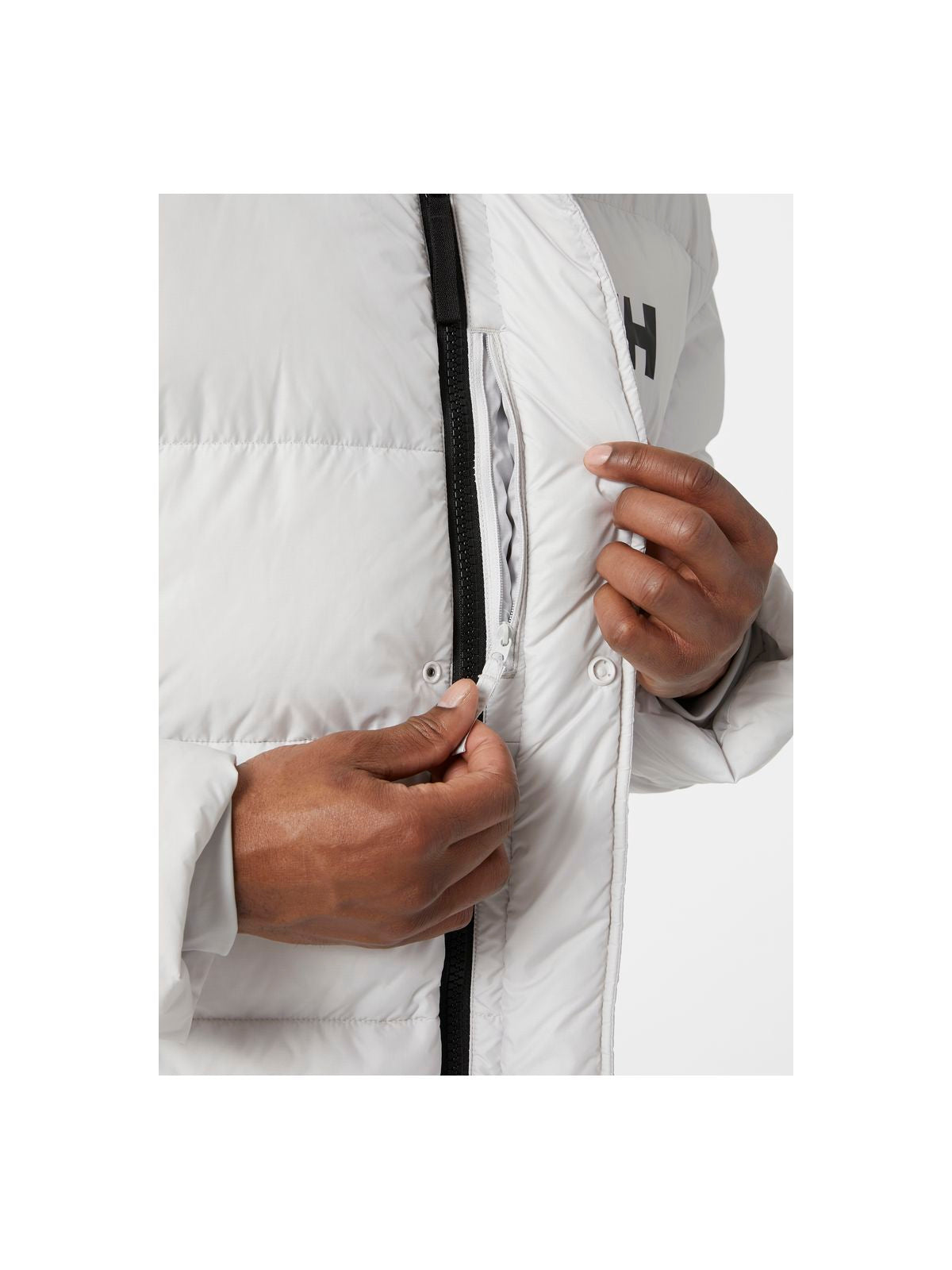 Kurtka męska HELLY HANSEN Active Long Winter Parka kolor biały