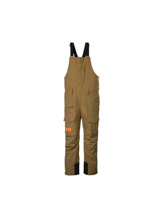 Spodnie narciarskie męskie HELLY HANSEN SOGN BIB CARGO PANT brązowe
