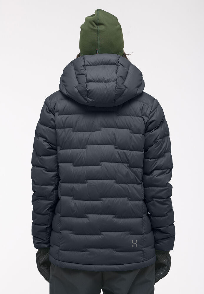 Kurtka HAGLÖFS ROC Flash Down Hood Women true black
