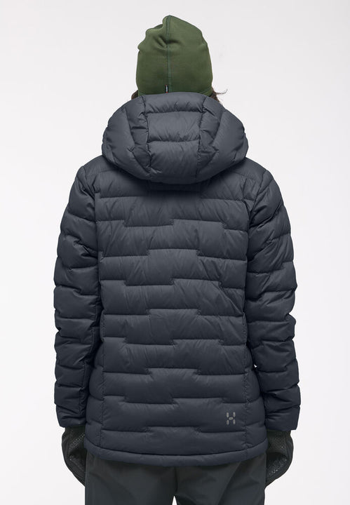 Kurtka HAGLÖFS ROC Flash Down Hood Women true black
