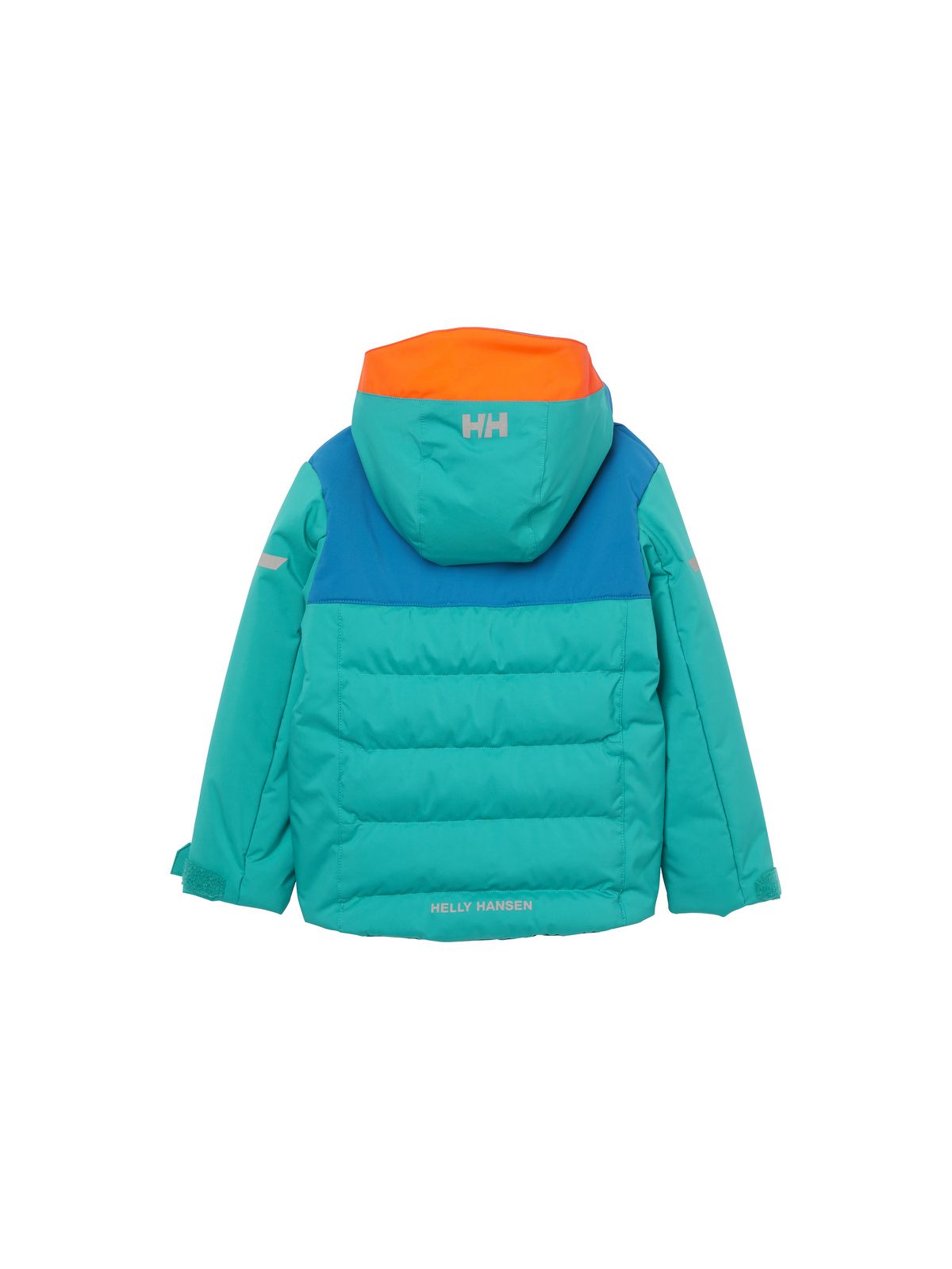 Kurtka narciarska dziecięca HELLY HANSEN K Vertical Ins Jacket kolor zielony
