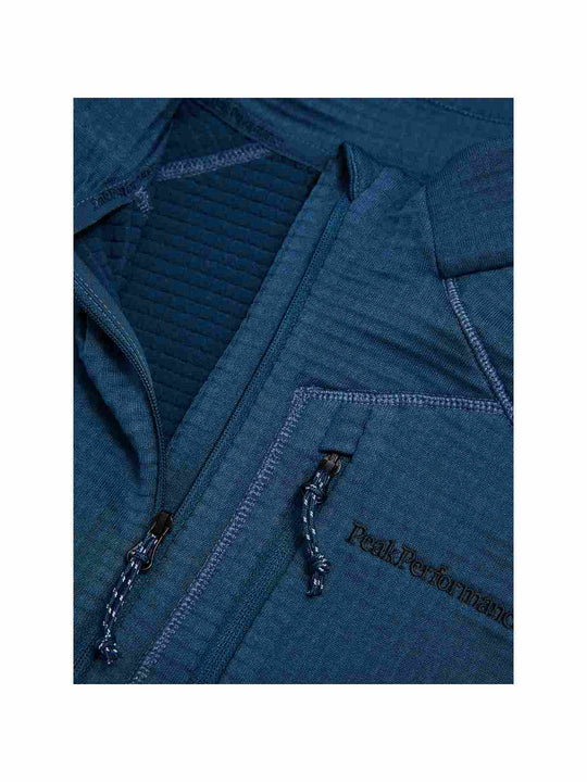 Bluza PEAK PERFORMANCE Trail Polartec Power Grid Half Zip Women niebieski
