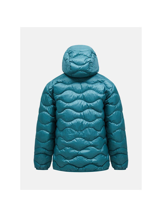 Kurtka puchowa męska Peak Performance M Helium Down Hood Jacket zielony - narciarska - Adventure Sports
