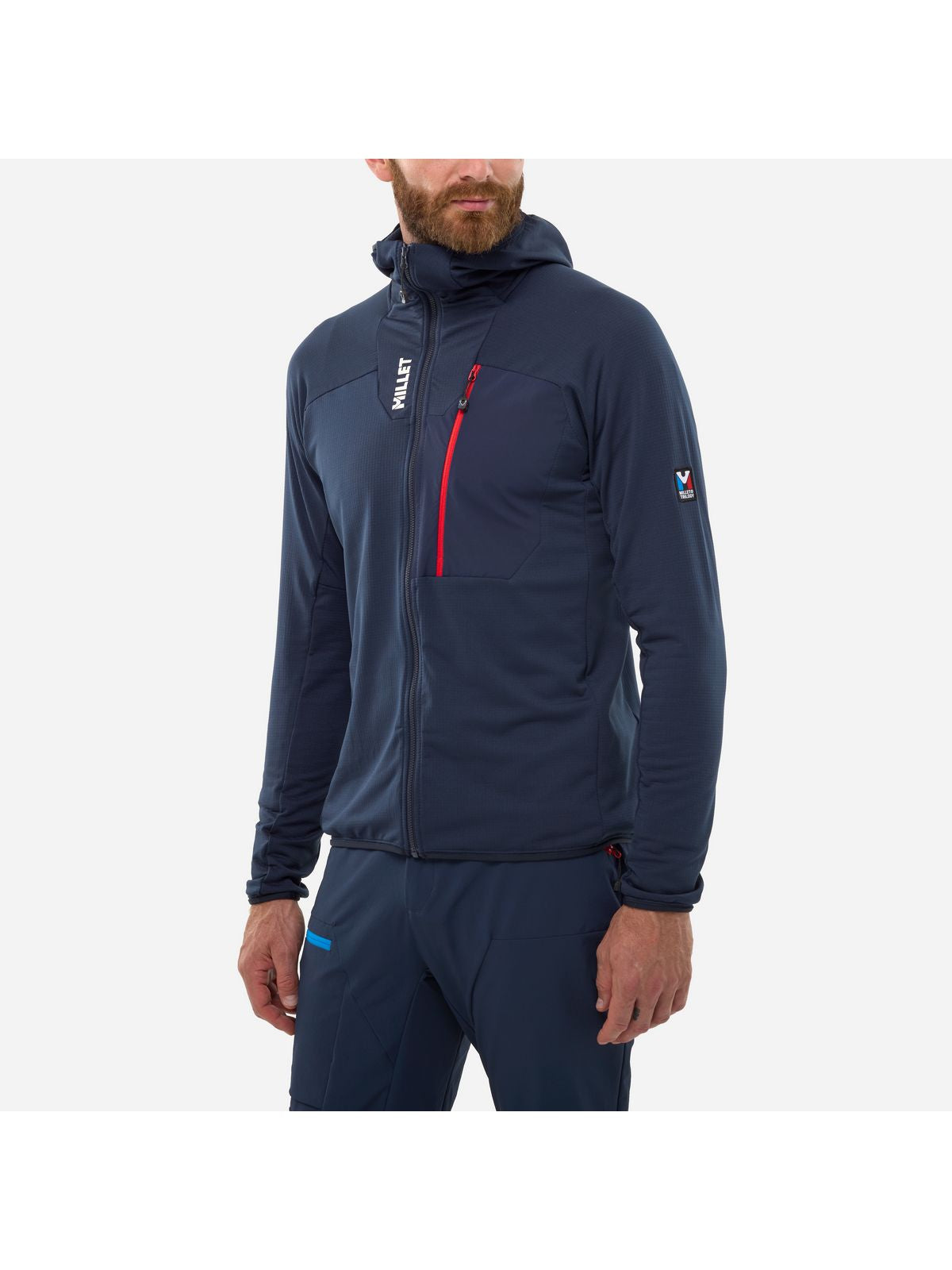Bluza męska MILLET Trilogy Icon Lightgrid Hd M granatowa