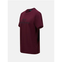 Koszulka damska PEAK PERFORMANCE Original Tee bordowa
