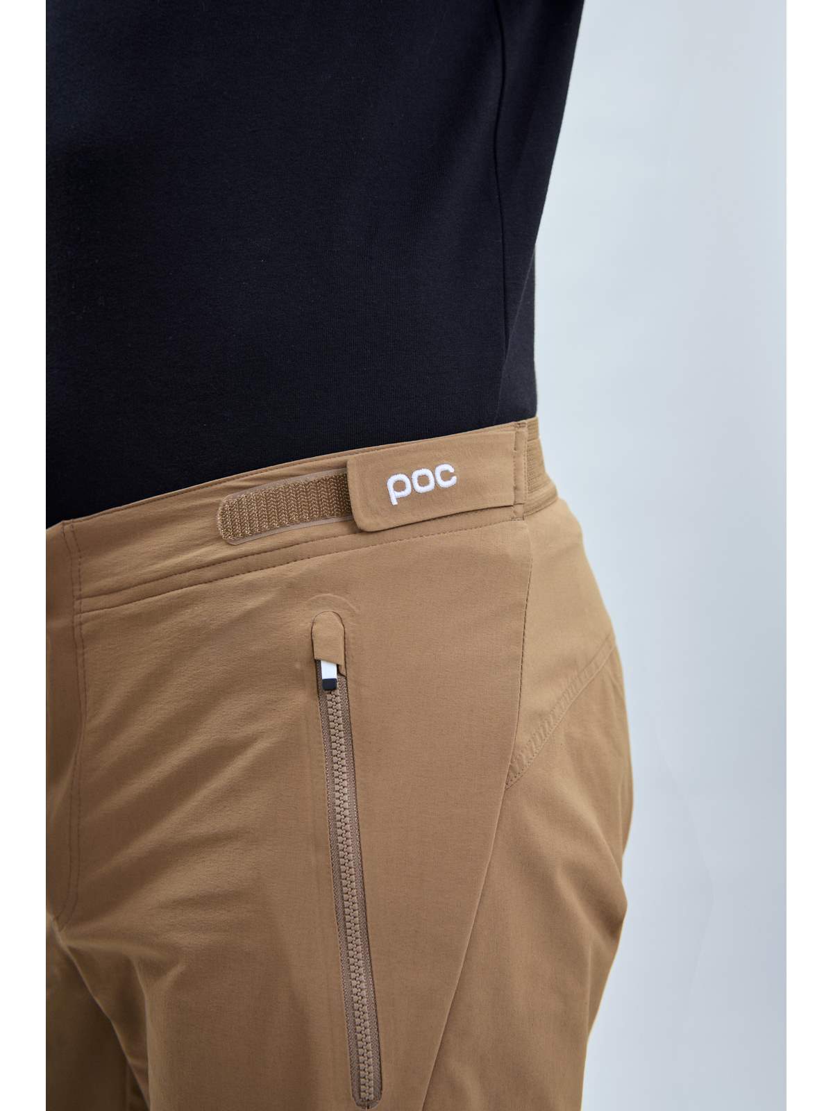 Spodenki rowerowe POC Essential Enduro Shorts brązowy - Adventure Sports