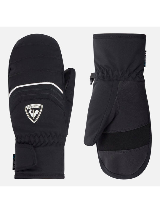 Rękawice narciarskie dziecięce dwupalczaste Rossignol Jr Tech Impr M czarny - Adventure Sports
