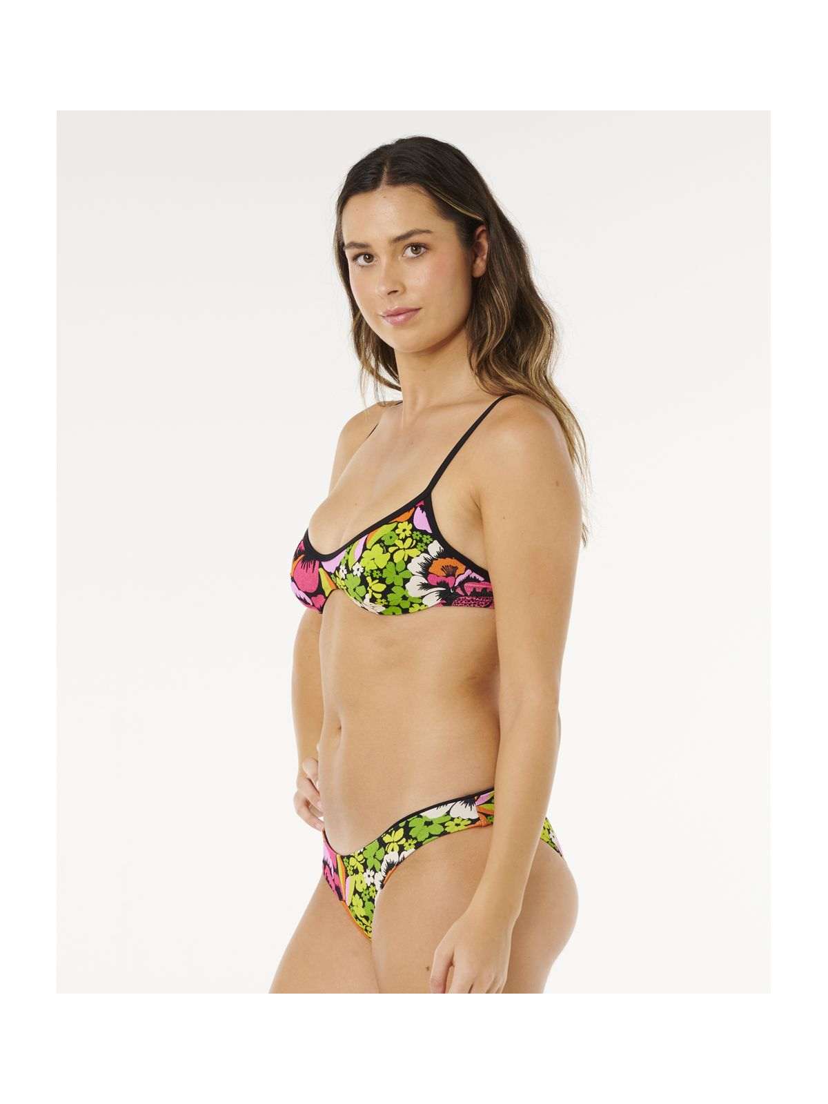 Stanik damski RIP CURL Blooming D-Dd Top multikolor