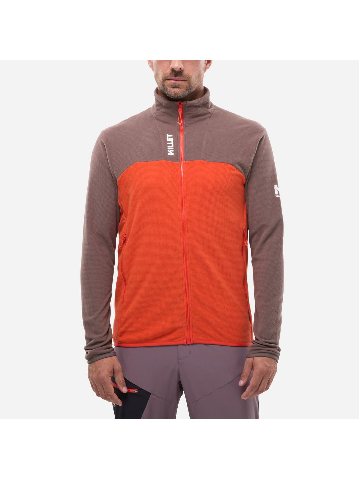 Bluza męska MILLET Ubic Lightgrid Jkt M czerwona