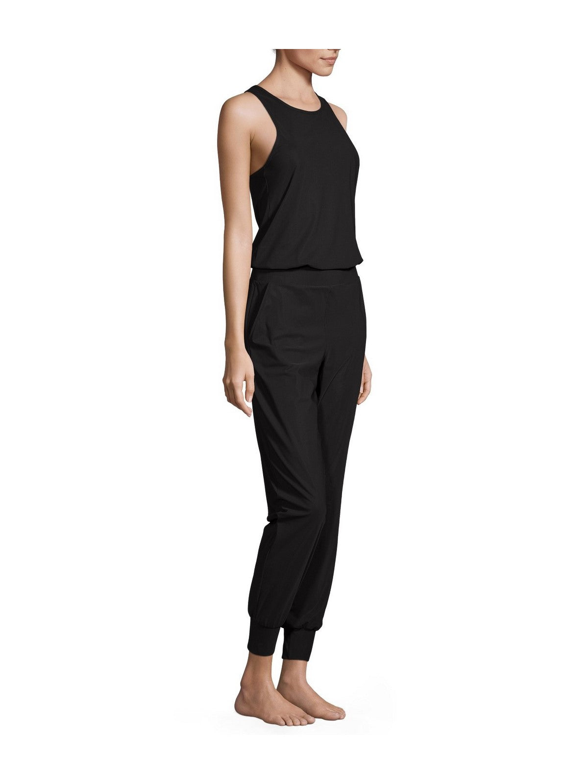 Kombinezon sportowy CASALL Weekend Jumpsuit Racerback czarny - Adventure Sports