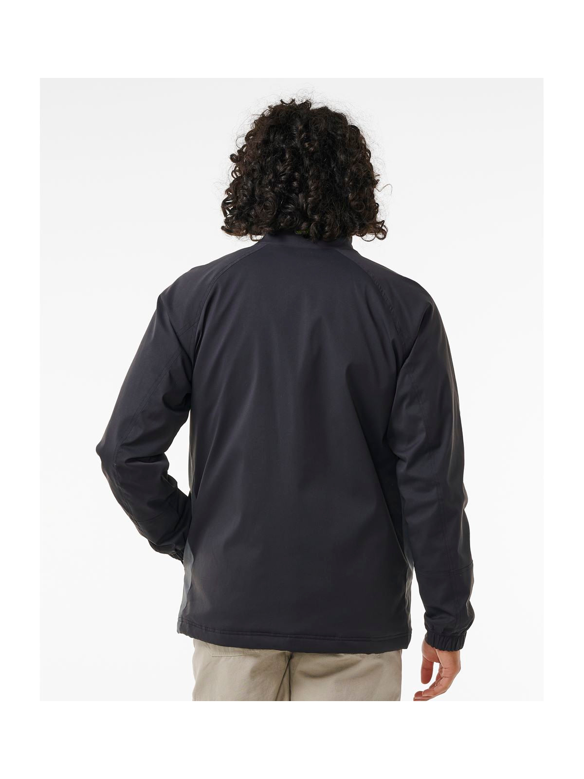 Kurtka męska z DWR RIP CURL Anti Series Archive Jacket czarny - Adventure Sports