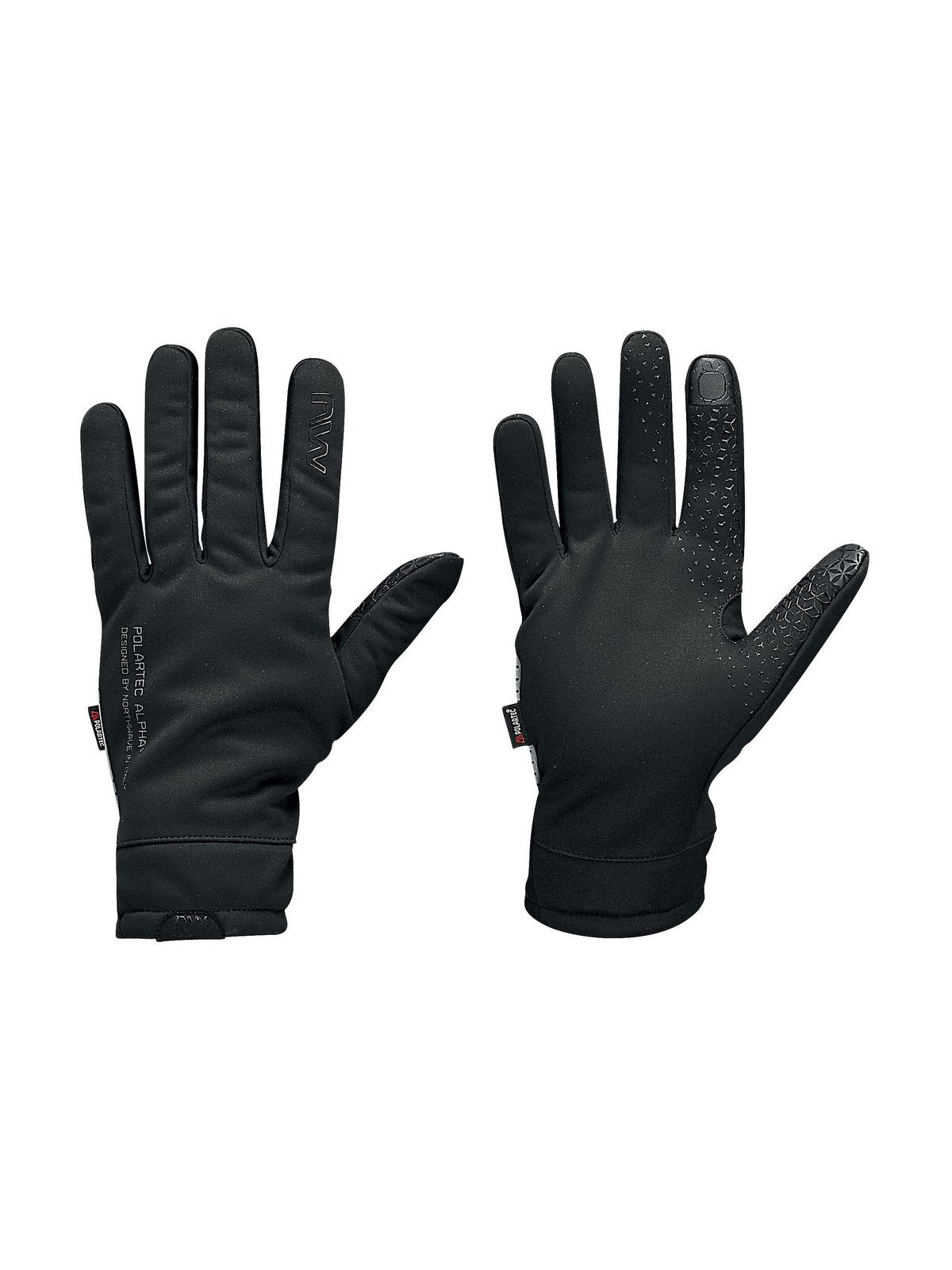 Rękawice rowerowe NORTHWAVE Fast Polar Full Glove czarny