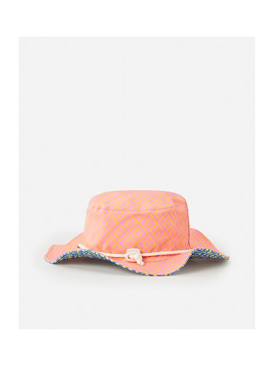 Kapelusz RIP CURL Mixed Revo Upf Bucket-Girl pomarańczowy
