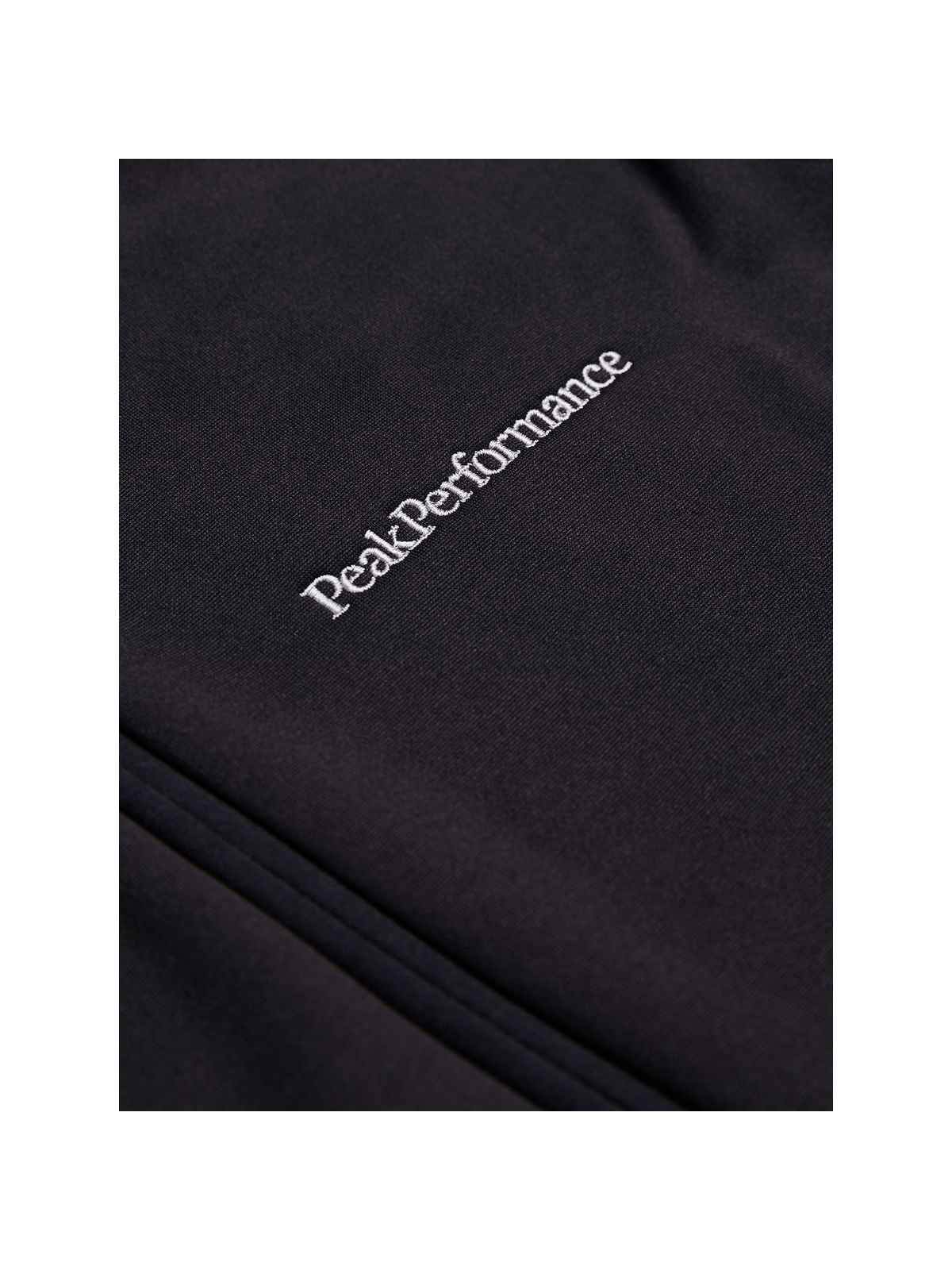 Bluza Peak Performance Flo M Chill Light Zip Hoo czarny - Adventure Sports