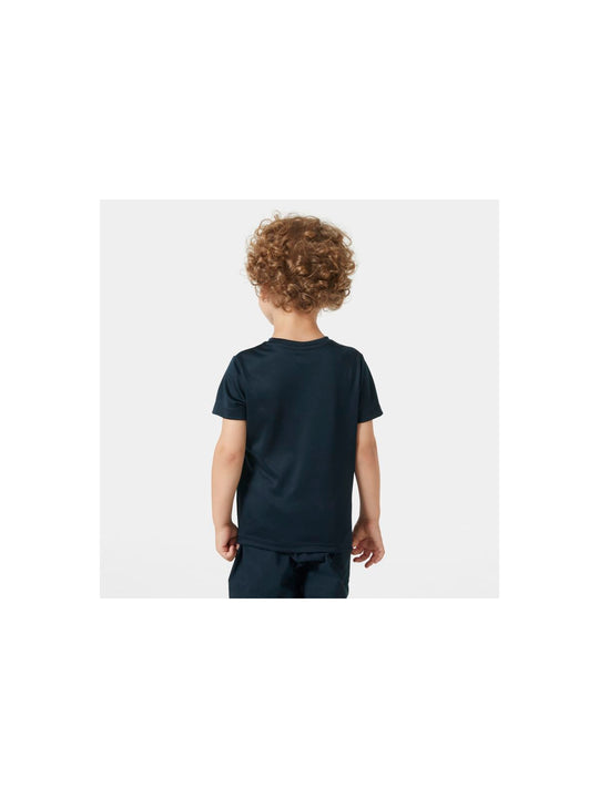 Koszulka HELLY HANSEN K HH TECH GRAPHIC T- granatowy - Adventure Sports
