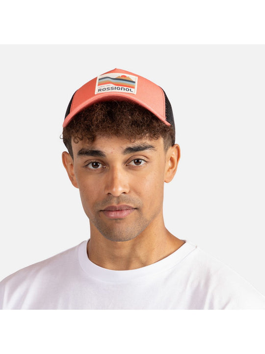 Czapka z daszkiem ROSSIGNOL Waterfall Mesh Cap różowa - TU - Adventure Sports
