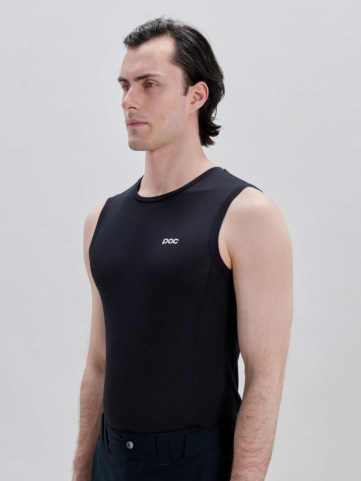 Koszulka męska POC M's Layer Mid Vest czarny
