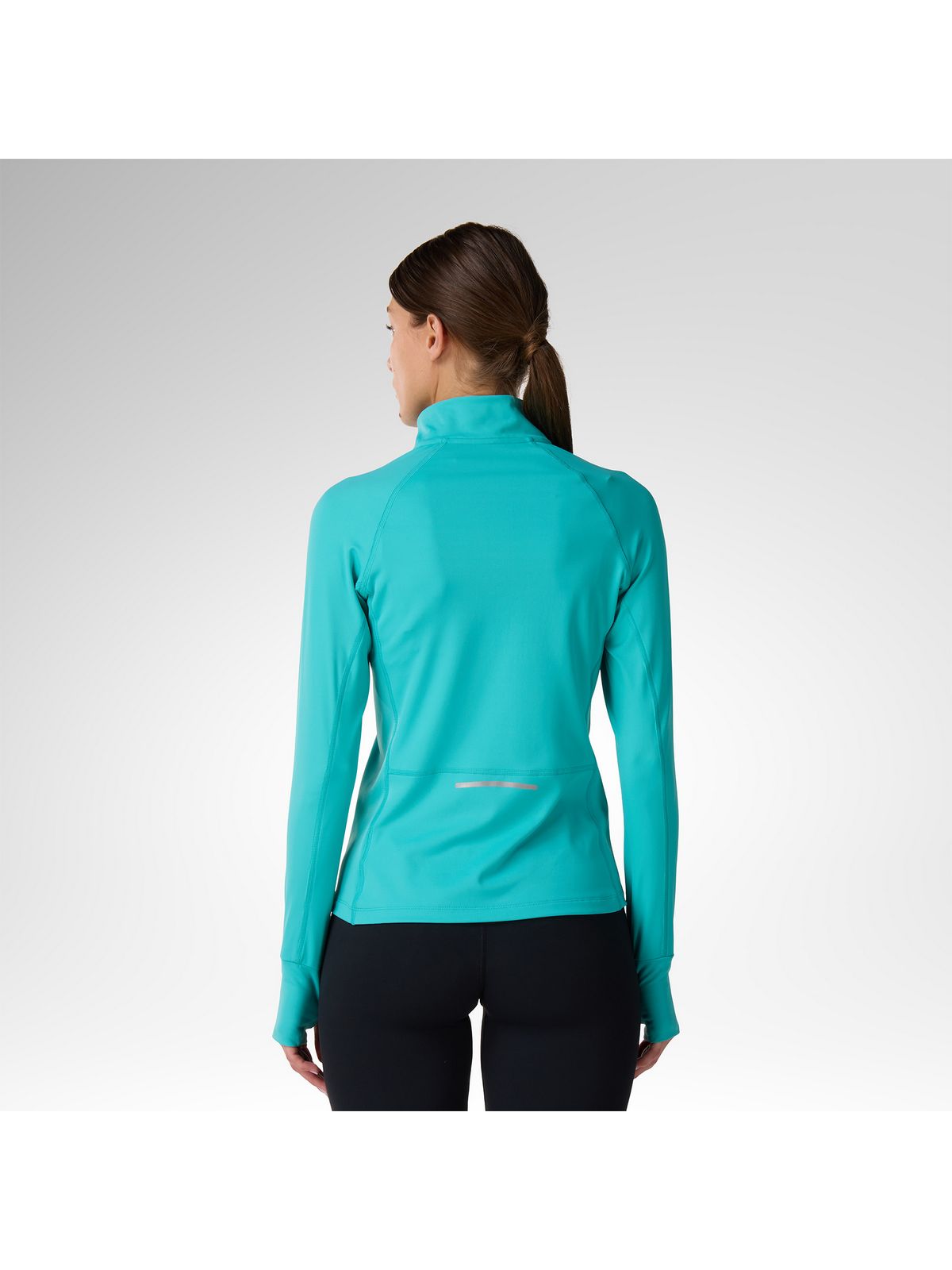 Bluza damska ROSSIGNOL W Half Zip First Layer niebieska
