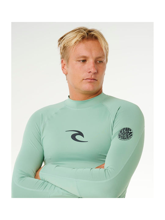 Lycra męska RIP CURL Waves Upf Perf L/S zielona
