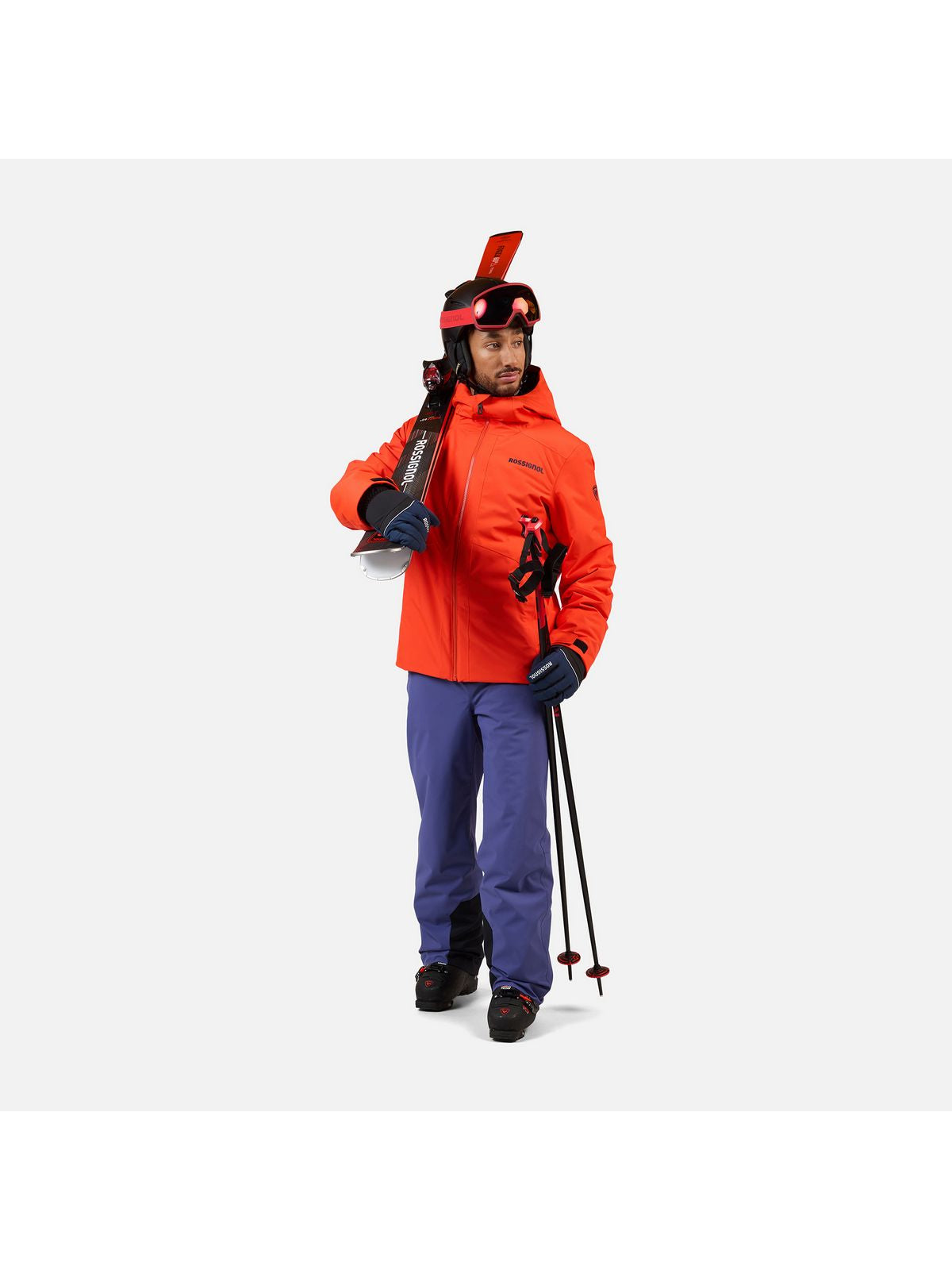 Spodnie narciarskie męskie ROSSIGNOL Strawpile Insulated Pant niebieskie