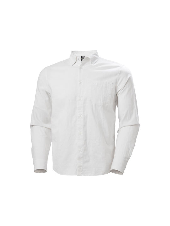Koszula Helly Hansen Club Ls Shirt biały - Adventure Sports
