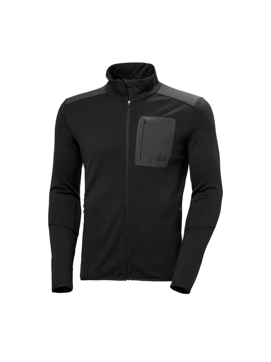 Koszulka Helly Hansen Lifa Merino Midlayer czarny - Adventure Sports
