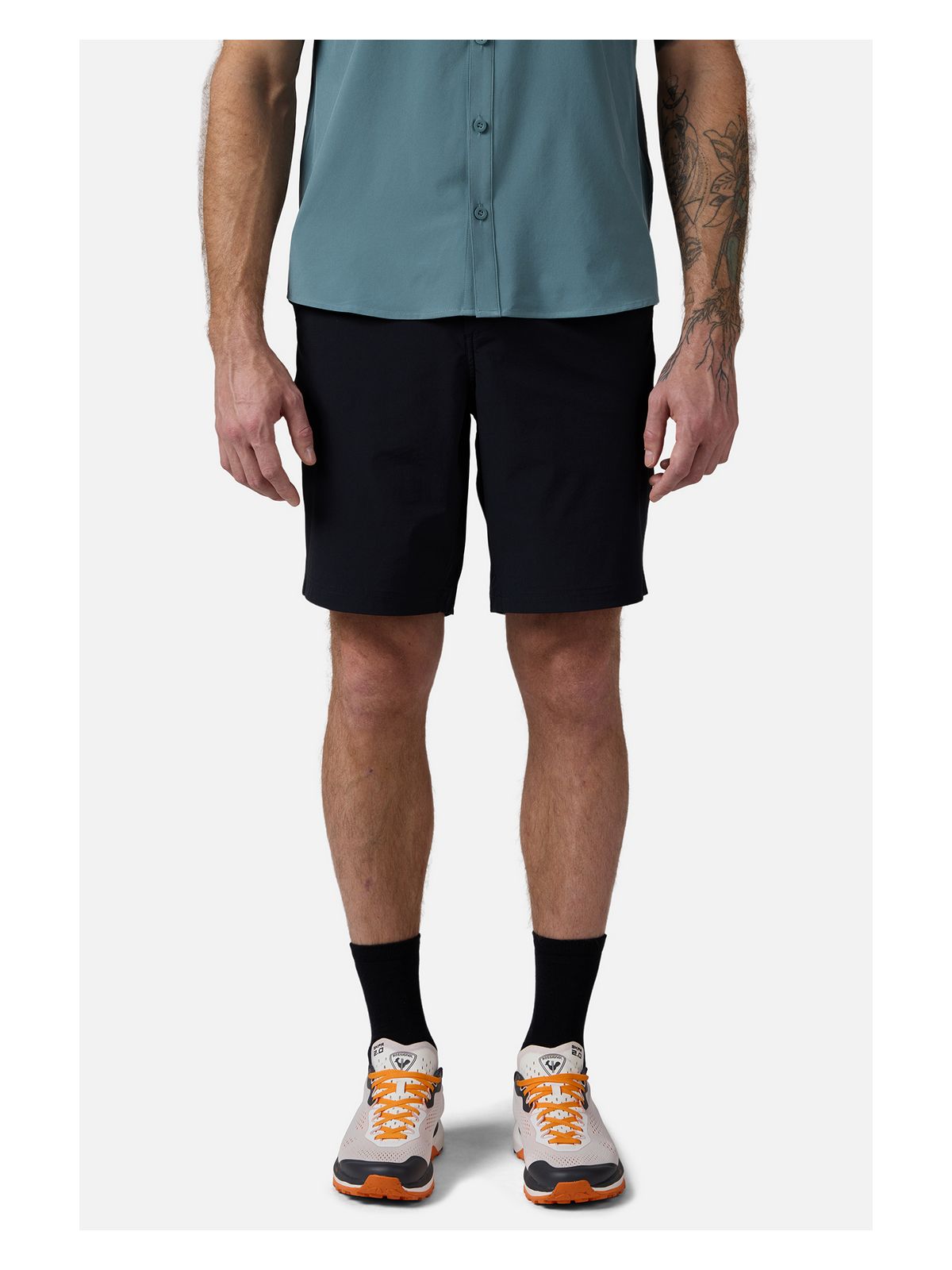 Szorty elastyczne ROSSIGNOL Lycian Short 9’ czarny - Adventure Sports