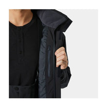Kurtka narciarska męska HELLY HANSEN CREWSER INSULATED JACKET czarna
